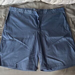 Nike Men's Flat Front Shorts in Slate Blue